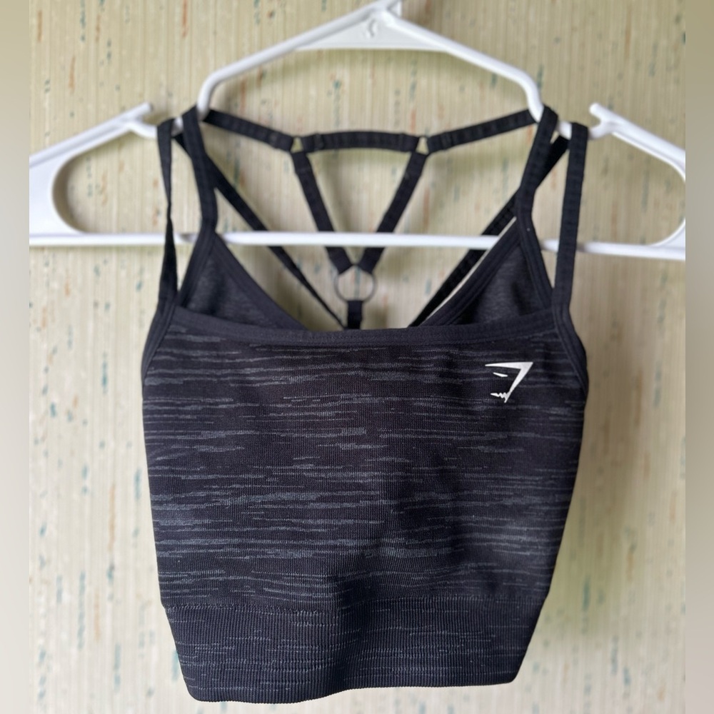 Double Lined Gym Shark Sports Bra
